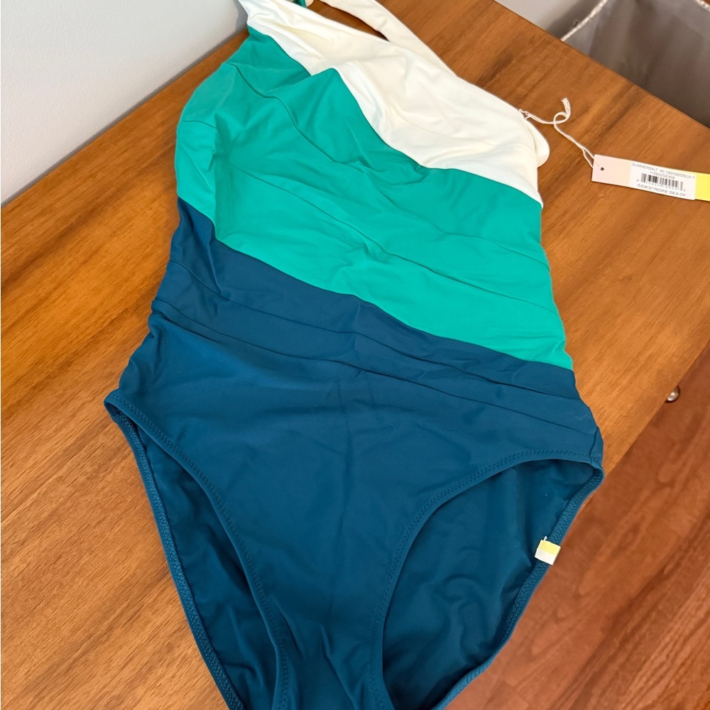 Summersalt SideStroke One Piece Bathing Suit NWT size 4